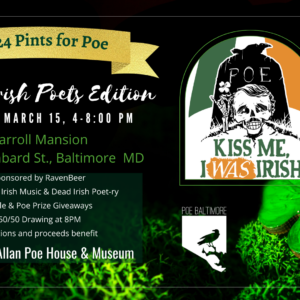 Pints for Poe: Dead Irish Poets Edition